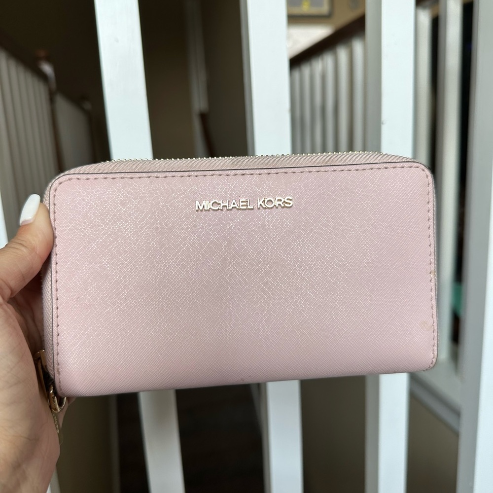 Pink Michael Kors wallet